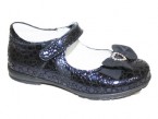 Туфли Тотто для девочки, артикул 10213-КП 5047 (синий крокодил) -  Интернет- магазин детской обуви Ларец174.рф, Копейск