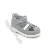 Туфли открытые "Тотта", серый, артикул 092-821,811,809 -  Интернет- магазин детской обуви Ларец174.рф, Копейск