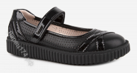 Туфли "Kapika", артикул 22789п-1 черный -  Интернет- магазин детской обуви Ларец174.рф, Копейск