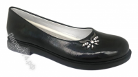 Туфли "Kapika", артикул 24600-П, цвет черный -  Интернет- магазин детской обуви Ларец174.рф, Копейск
