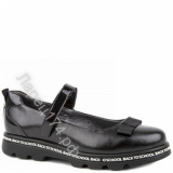 Туфли "Капика", артикул 24690п-1 черный -  Интернет- магазин детской обуви Ларец174.рф, Копейск