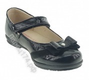 Туфли "Bottilini", артикул SL-159(4), черный (на белой подошве) -  Интернет- магазин детской обуви Ларец174.рф, Копейск