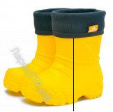 Сапоги ЭВА "Нордман Кидс", артикул 1-111-Y06, 2-111-Y06, 3-111-Y06 желтый -  Интернет- магазин детской обуви Ларец174.рф, Копейск