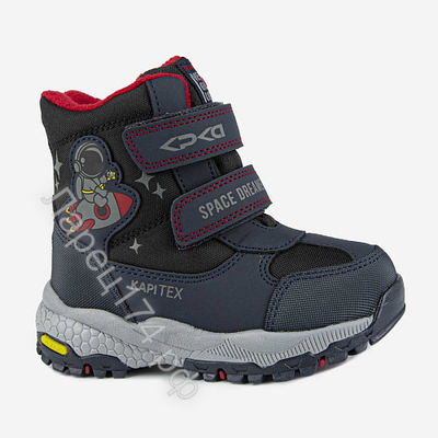 Ботинки зимние "Капика", артикул 41287-2 -  Интернет- магазин детской обуви Ларец174.рф, Копейск