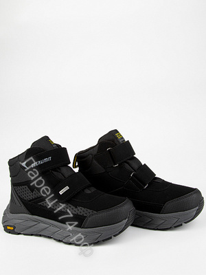 Зимние ботинки "Капика", артикул 44318-1 черный -  Интернет- магазин детской обуви Ларец174.рф, Копейск